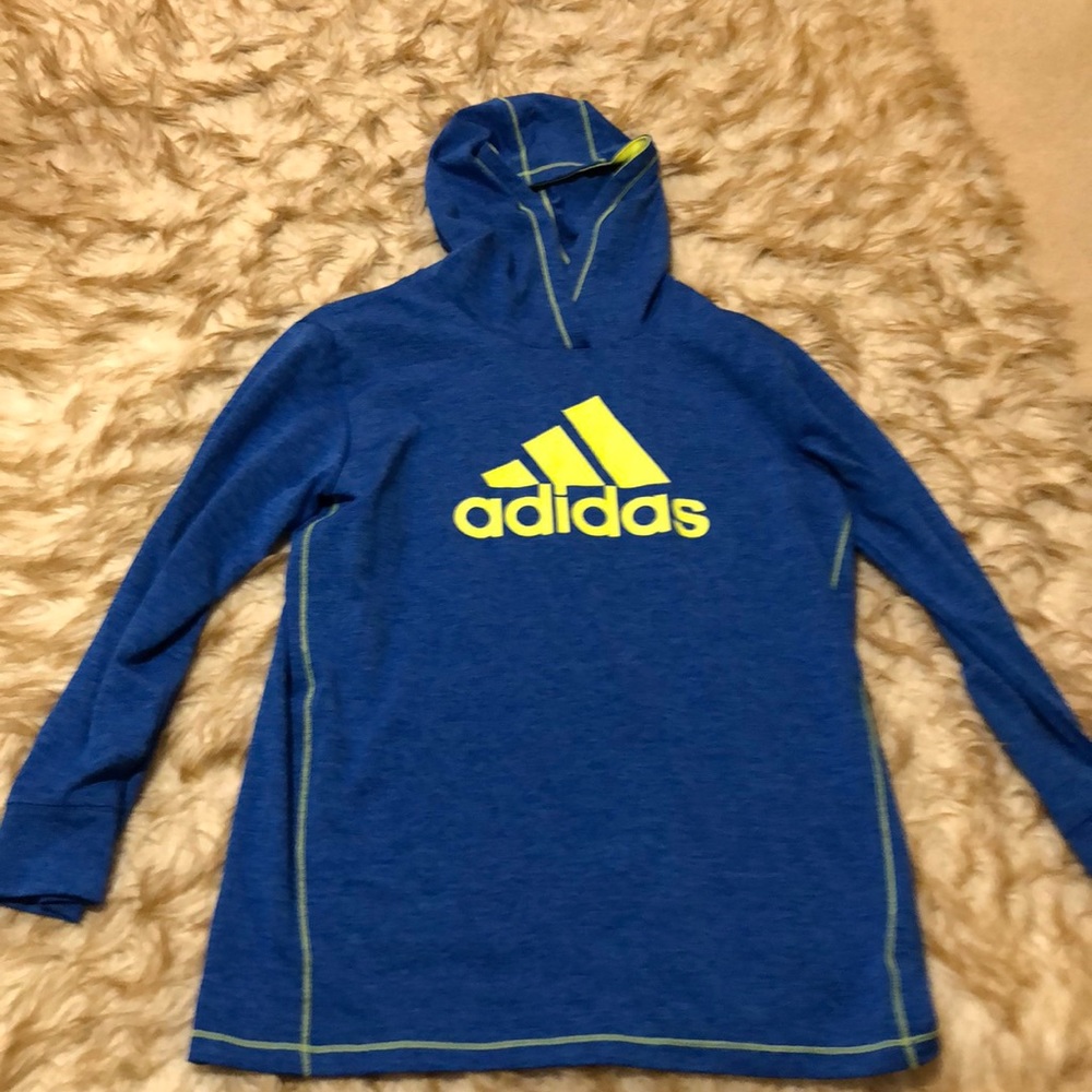 Adidas lightweight dry fit hoodie